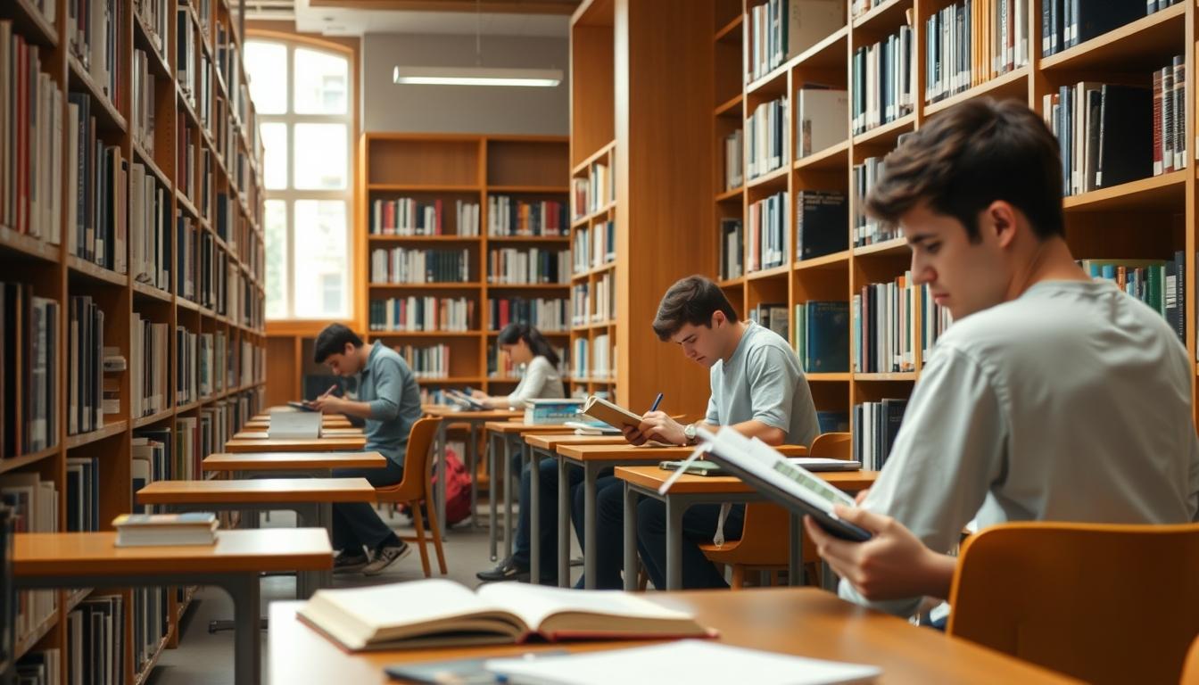 Organized study environment supporting productive learning